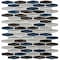 Andova Tiles Rhapsody 2.5" x 2.5" Glass Novelty Mosaic Wall Tile ANDRHA536 - alternate 1